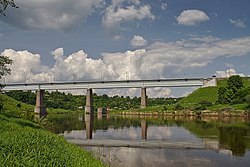 Msta River bridge, Malovishersky District