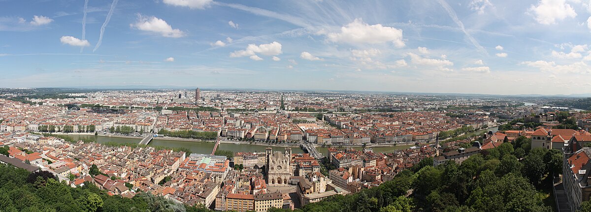 Lyon panorámaképe