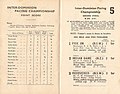 Racebook showing starters & conditions.