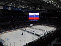 KHL-kamp mellem HK Dynamo Moskva og Dinamo Riga den 6. januar 2019.