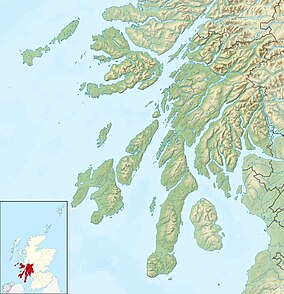 Map showing the location of Loch Creran MPA