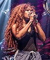 SZA performing