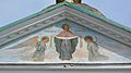 Ascension Church entrance fresco