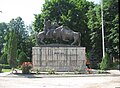 Dragoș Vodă and the Bison Statue