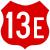 13E