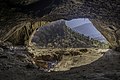 Image 2Inside the Shanidar Cave where the remains of eight adults and two infant Neanderthals, dating from around 65,000–35,000 years ago were found. (from History of Iraq)