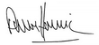 Signature de Pierre Hurmic