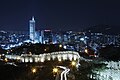 A night view from Naksan Mountain