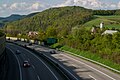 Autobahn A2 bei Diegten