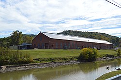 Dunkard Creek at Brave, Pennsylvania