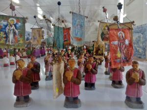 18th century Procession of the Corpus Christi figurines