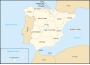 מפת הקהילות האוטונומיות של ספרד