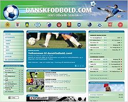 Danskfodbold.com ved lanceringen den 13. februar 2009.