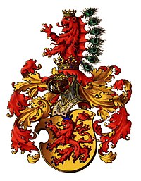 Original Arms of the Counts of Habsburg, all but abandoned when they acquired Austria