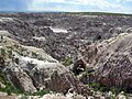 Badlands of Hell's Half-Acre, Natrona County, Wyoming.