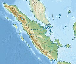 Peta memperlihatkan letak Taman Nasional Kerinci Seblat