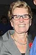 Photo de la 25e première ministre de l'Ontario, Kathleen Wynne