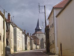 Skyline of Longpré-le-Sec