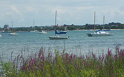 Skyline of Traverse City