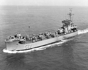 USS Pee Dee River LSMR-517