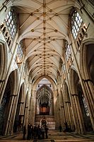 York Minster - kor, pogled proti zahodu