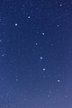 2021年1月16日凌晨在中国福建省永泰县拍摄的北斗七星