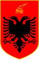 アルバニアの国章（スカンデルベグの鷲）