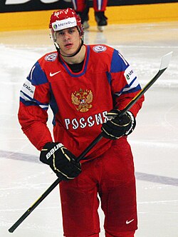 Jevgeni Malkin MM-kisoissa 2012.