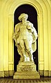 Estátua de Fernão Dias Paes, o "caçador de esmeraldas", no museu do Ipiranga, em São Paulo