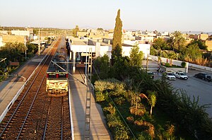 Train station in Sidi Slimane