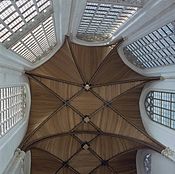 Wooden ceiling