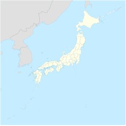 Japonya üzerinde Konum haritası~