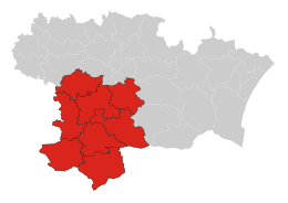 Arrondissement di Limoux – Mappa