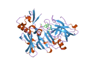 2b8v: Crystal structure of human Beta-secretase complexed with L-L000430,469