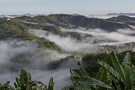 Crocker Range, the main mountain ranges in Sabah, part of the Crocker Range National Park.