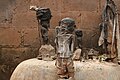 Image 8Vodun altar with several fetishes in Abomey, Benin (West Africa). Credit: Dominik Schwarz More about this picture on West African Vodun...