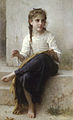 Nähen (1898) von William-Adolphe Bouguereau