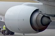 Airliner turbofan engine