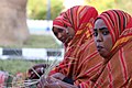 Image 46Somali women basket weaving (from Culture of Somalia)