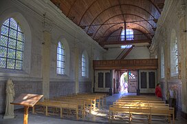 Intérieur de la chapelle.