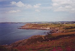 Vue sur la pointe de Tal ar Grip.