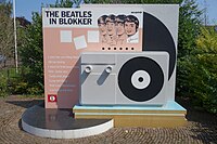 Monument ter herinnering aan de twee concerten van The Beatles (Oosterblokker)