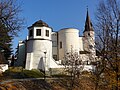 Frýdek château in autumn