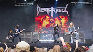 Death Angel na Sauna Open Air 2010 v Tampere