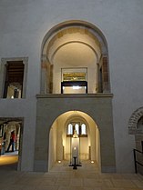 Cappella di Santa Cecilia, sopra il santuario del patrono della cattedrale Epifano