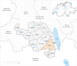 Reinach – Mappa