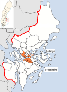 Lidingö – Localizzazione