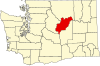 State map highlighting Douglas County