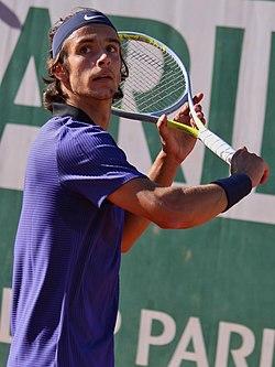 Lorenzo Musetti na French Open 2021