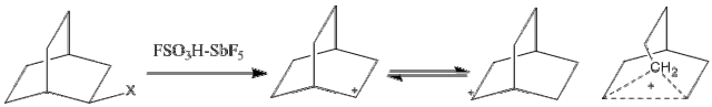 Norbornyl Cation Formation